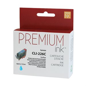 Canon CLI-226 Compatible Cyan Premium Ink