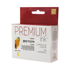 Epson T127420 Compatible Jaune Premium Ink