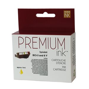 Canon BCI 3 / 6 Compatible Jaune Premium Ink