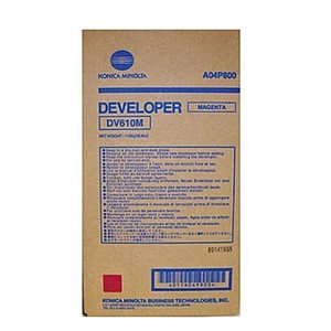 Konica Minolta DV610M (A04P800) OEM Magenta Developer