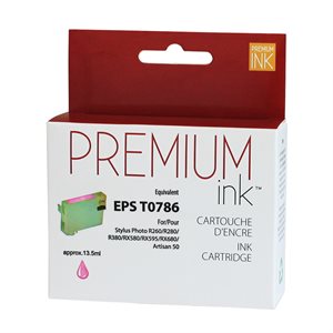 Epson T0786 Compatible Lt Magenta Premium Ink
