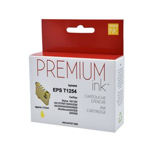 Epson T125420 Compatible Jaune Premium Ink