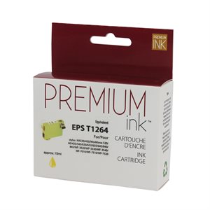 Epson T1264 Compatible Jaune Premium Ink