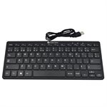 Wired IntekView Mini Keyboard French Canadian 11''