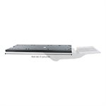 Ideal Keyboard Tray (25''x10'') Left-Handed - 21'' Rails