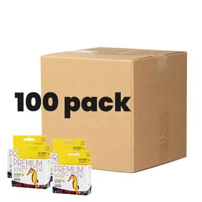 Brother LC103YS Yellow Premium Ink Compatible (Box of 100)