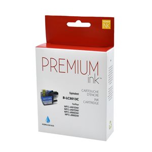 Brother LC3013XL Pigment Cyan Compatible Premium Ink