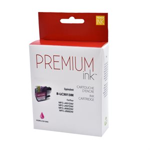 Brother LC3013XL Magenta Pigmentée Compatible Premium Ink