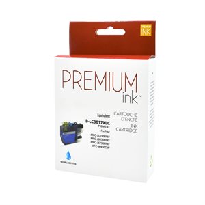 Brother LC3017XL Pigment Cyan Compatible Premium Ink