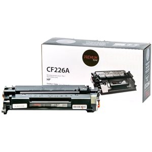 HP CF226A (26A) Noir Compatible Premium Tone 3.1K