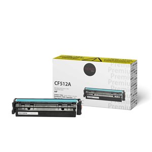 HP CF512A (204A) Compatible Premium Tone Jaune 900 pages