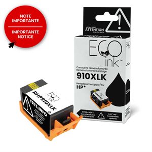 HP 910XL (3YL65AN) Reman Eco Ink Black 825 pages
