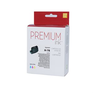 HP No. 78 C6578D Reman Couleur Premium Ink