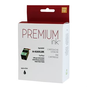HP No. 920XL CD975A Compatible Black Premium Ink XL 49ml