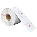 4x2'' Direct Thermal Labels 1''Core 700 / rolls - 12 / cs